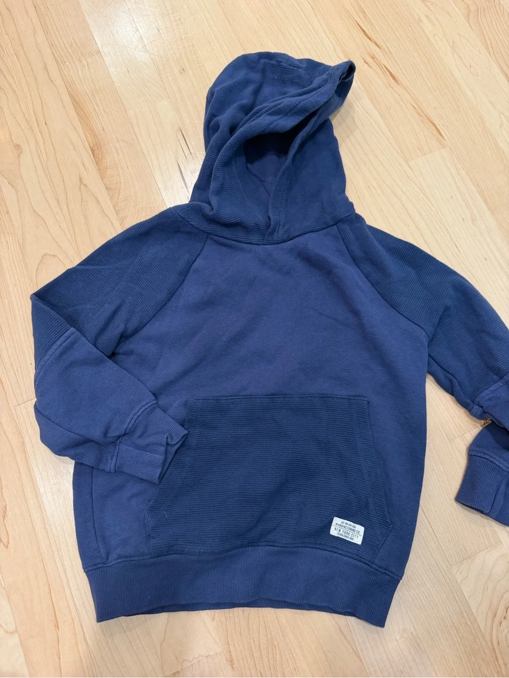 H&M Kids Navy Hooded Sweatshirt Pullover